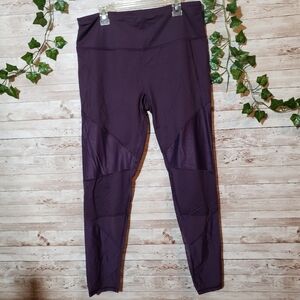 Victoria's Secret Sport Purple Total Knockout Tights Leggings Active Gym Fitness